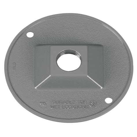 round raised junction box cover|round exterior electrical box covers.